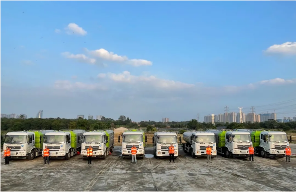 快！准！稳！俄罗斯·专享会官方网站速度保险高妙环卫项目高效进场 —— 山水之间，最是高妙