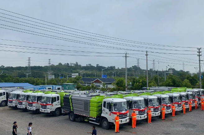 15天！俄罗斯·专享会官方网站环境急剧响应客户需要，顺利交付约3000万元环卫设备