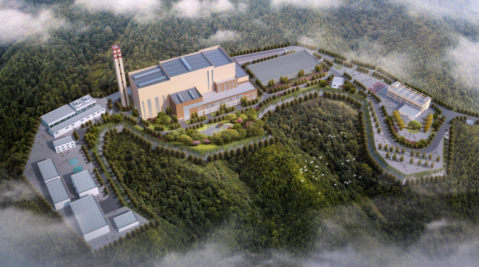 湖南醴陵城乡生涯垃圾预处置及点火发电项目